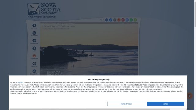 Angus Macdonald Bridge Harbour Span