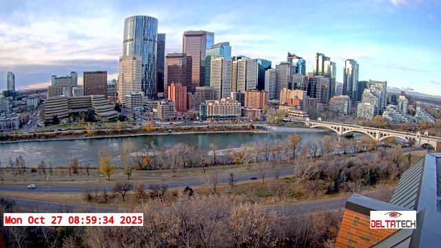 Calgary Downtown Vista from McHugh Bluff
