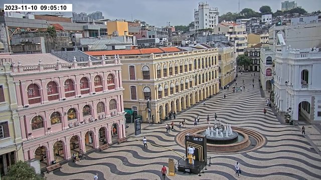Senado Square Macau Historic Plaza