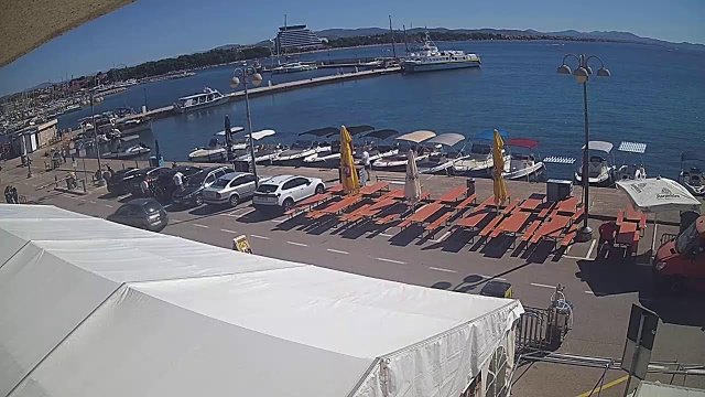 Vodice Waterfront Promenade Panorama
