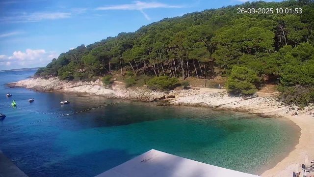 Veli Žal Beach in Mali Lošinj