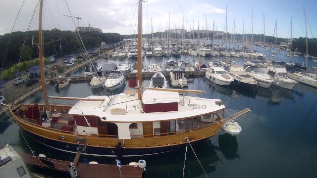 Bustling Veruda Marina in Pula