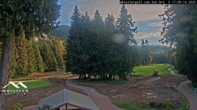 Whistler Golf Course Tee-Off Vista