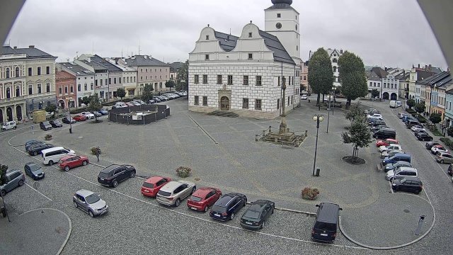 Lanškroun Central Square Vista