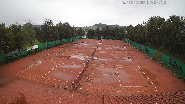 Lomnice Tennis Courts Panorama